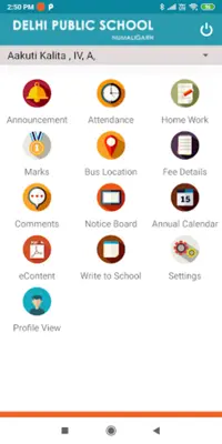 Delhi Public School Numaligarh android App screenshot 0